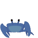 Crab Blue Discord Emoji