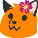 blobfox flower hair