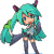 5872 Mikudance Discord Emoji