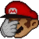 mario_facepalm Discord Emoji
