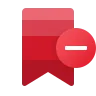 removebookmark Discord Emoji