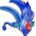Crown Blue Discord Emoji