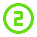 numeric2circleoutlinelightgreena Discord emoji