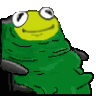 KermitBlanketKick Discord emoji