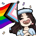 PrideClaudia Discord Emoji