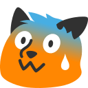 blobfox terrified