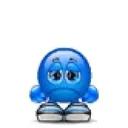 sadblueman Discord Emoji