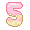 number_5 Discord emoji