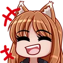 WP_HoloLaugh Discord Emoji