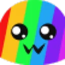 Rainbow Blob Rainbow_Blob Discord Emoji
