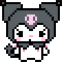pixel_kuromi Discord emoji
