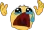 SOBBING Discord Emoji