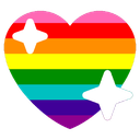 original_lgbtq_sparkle_heart Discord emoji