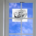 trollfaceBehindAwindow