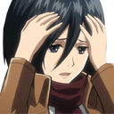 ConfusedMikasa Discord emoji