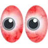 Emojieyesred