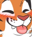 furry_blush_blep Discord Emoji