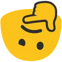 blobthinkingdown
