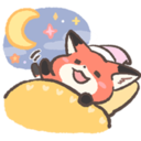 foxgoodnight Discord emoji