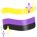 nonbinaryflag Discord emoji