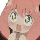 Anya Waku Waku Discord Emoji
