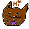 Cat Hi cathi Discord Emoji