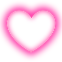 PInk_heart_neon Discord emoji