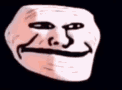Trollface Scary Discord Emoji