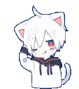 Neko Salute neko_salute Discord Emoji