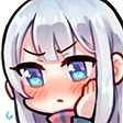GirlBlush Discord emoji