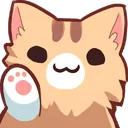 Nekocat Hi Discord Emoji