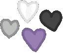 HeartsAsexual