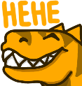dino_laugh Discord emoji