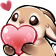 bunny_heart Discord emoji