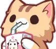 Cat Drink Discord Emoji