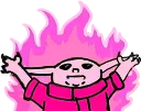Pink_Grogu_Fire