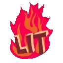 lit