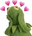 kermitblush Discord emoji