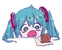 TPF_Miku_Snale Discord Emoji