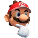Mario Think Discord Emoji