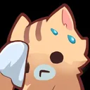 SweatingNeko Discord Emoji