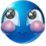 Blue Blush Blue_blush Discord Emoji