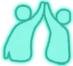 CyanHighFive