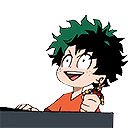 Dekuheadbang DekuHeadbang Discord Emoji