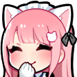neko_giggle Discord emoji