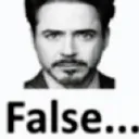 False