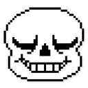 sans_closedeyes Discord emoji