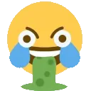 openeyecryinglaughingpuking