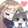 O_1girlkittyhug