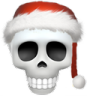 j_Christmas_skull Discord emoji